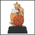 Basketball, Star Resin Awards - 6"